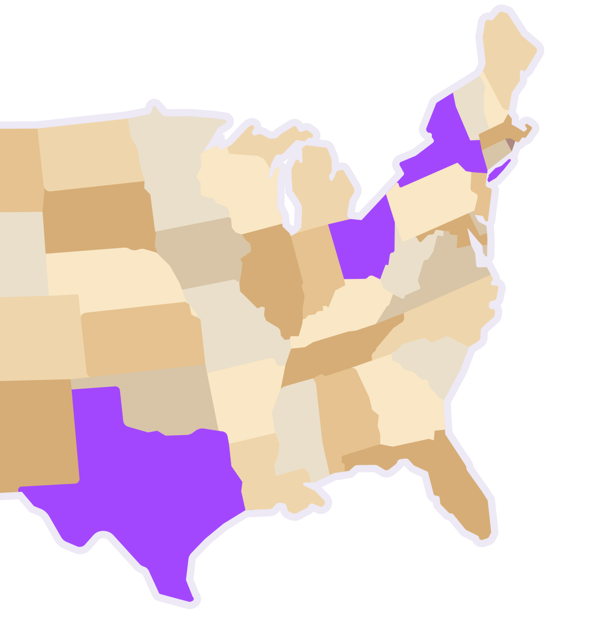 US map